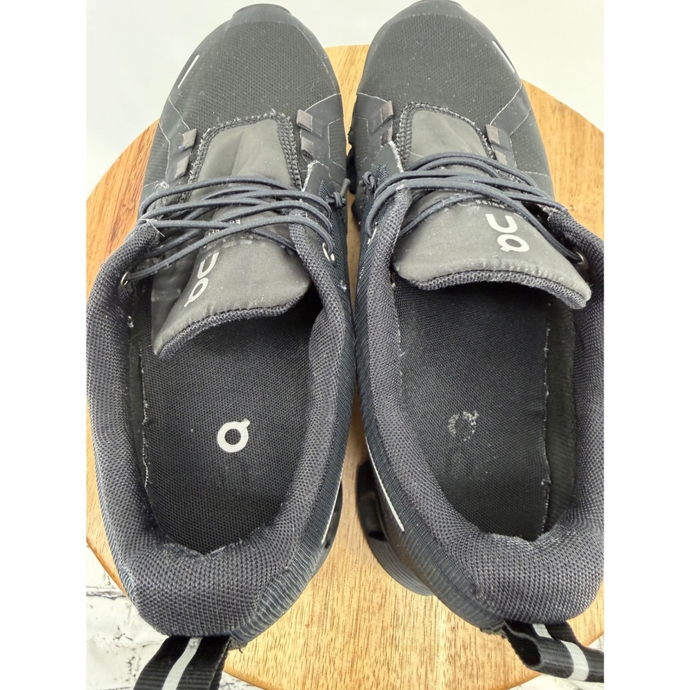 On Cloud 5 Waterproof Mens Running Shoes Black 59.98842 Size 7.5 - Picture 11 of 13